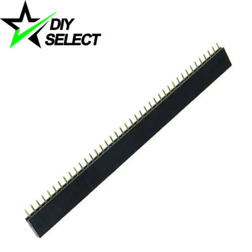 Header Pin Female 2.54mm 40Pin Black **LOCAL STOCK**