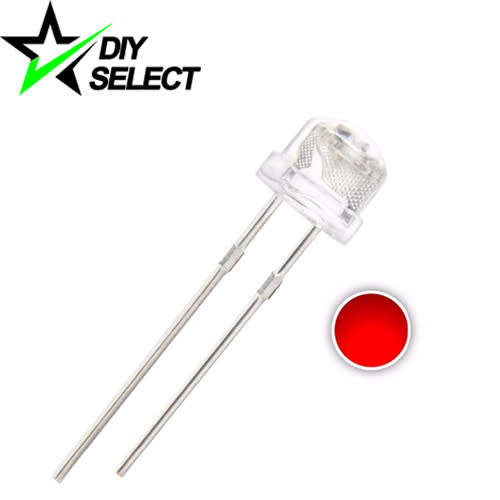 5mm Led Red Wide Angle **LOCAL STOCK**