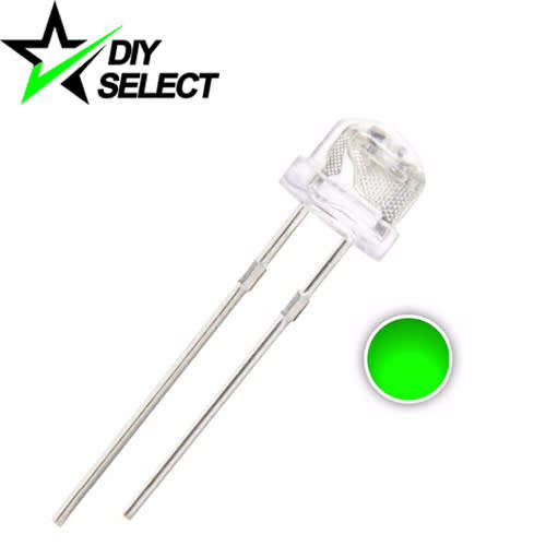 5mm Led Green Wide Angle **LOCAL STOCK**