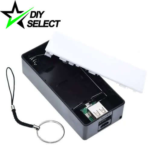 Battery Li-ion 2pc 18650 Power Bank Holder Black **LOCAL STOCK**