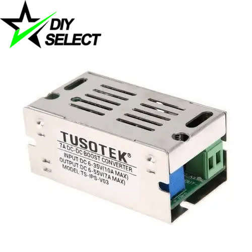 Step Up Boost Converter 6-55V DC 7A Metal Box **LOCAL STOCK**
