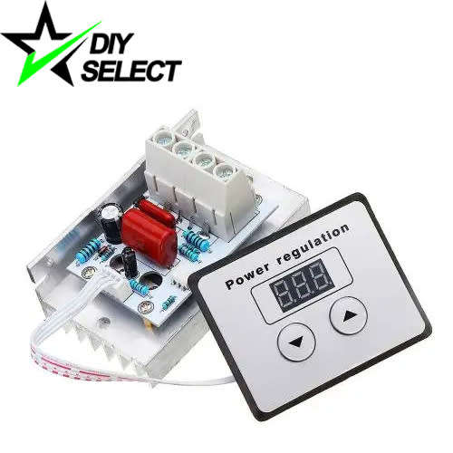 Dimmer 220V SCR 10000W Voltage Regulator Display Metal Cover **LOCAL STOCK**
