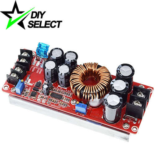 Step Up Boost Converter Voltage Current 20A 1200W 10-60V to 12-83V Heatsink **LOCAL STOCK**