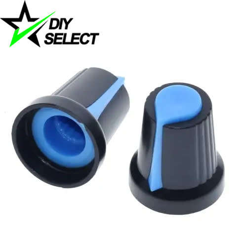 Dimmer Rotary Knob 6mm Shaft Blue WH148 **LOCAL STOCK**