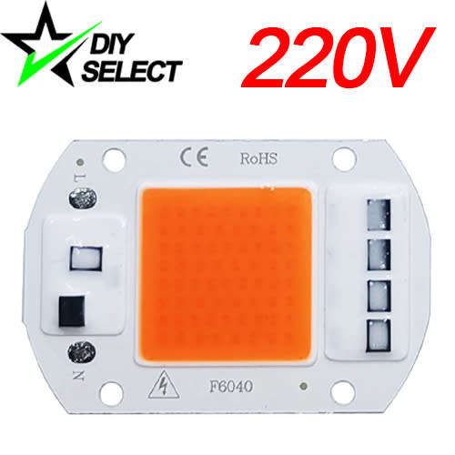 50W Led Full Spectrum Smart IC Direct 220V 380-840nm **LOCAL STOCK**