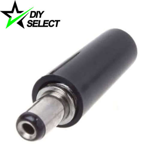 DC Plug Male 5.5mm x 2.5mm Connector Black **LOCAL STOCK**