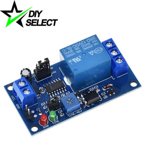Controller Timer Delay 12V 0-3700Sec with Pot, Jumper and Trigger **LOCAL STOCK**
