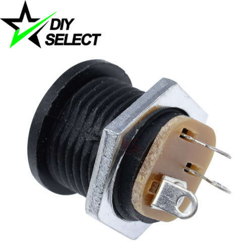 DC Female Power Plug 5.5 x 2.1mm Connector Panel Mount Large **LOCAL STOCK**