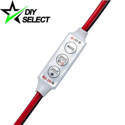 Controller Mini Dimmer 12V Push Button for Single Colour Led and Strip Light **LOCAL STOCK**