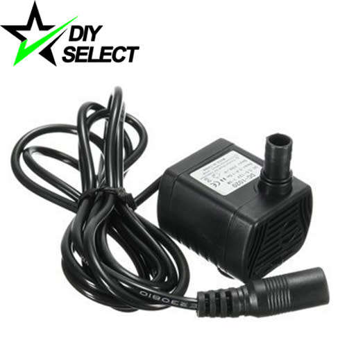 Pump 6V - 12V DC 3W 1.5M Head Mini Submersible 200L/H **LOCAL STOCK**