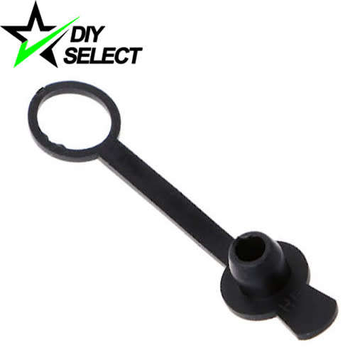 DC Power Plug 5.5mm x 2.1mm Rubber Cap for Fe Panel Mount 8mm Diameter **LOCAL STOCK**