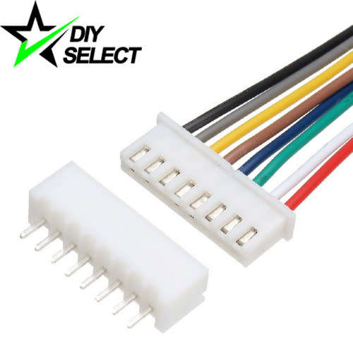 Connector JST XH 8Pin 2.54mm Male + Female Set 150mm Wire **LOCAL STOCK**