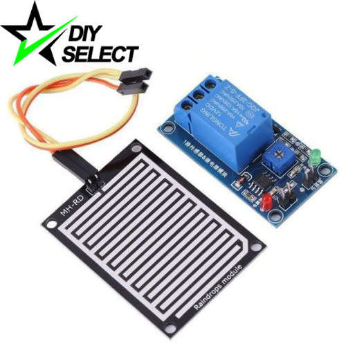 Sensor Raindrop 12V DC with Relay 220V 10A **LOCAL STOCK**