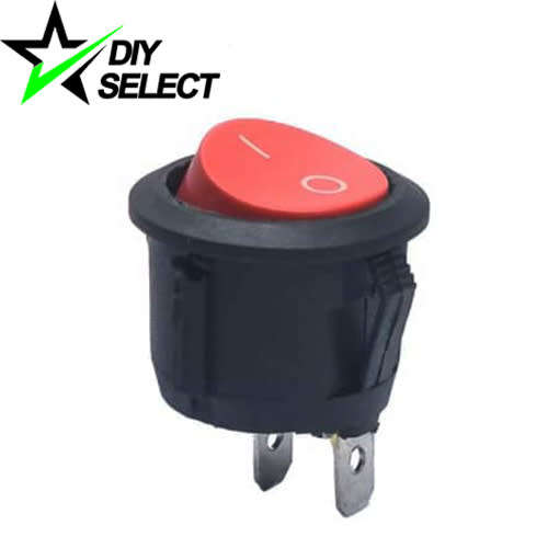 Switch Rocker Red 20mm 220V AC **LOCAL STOCK**