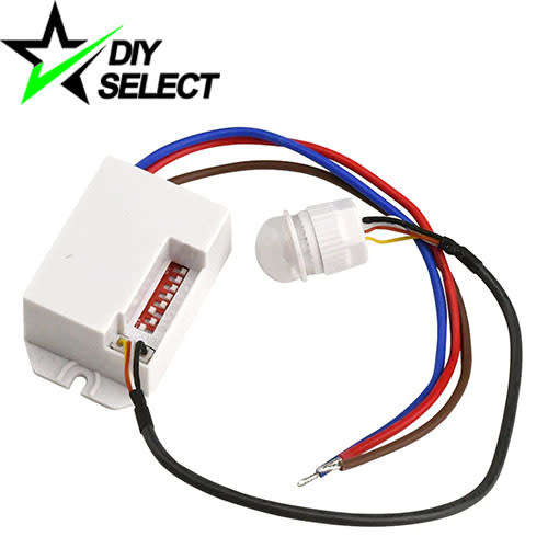 Sensor Motion Dome PIR 220V 5A Adjustable **LOCAL STOCK**