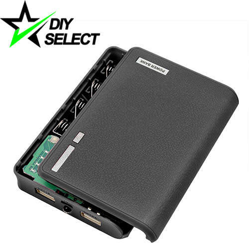 Battery 18650 (4pc) Power Bank Charger Black **LOCAL STOCK**