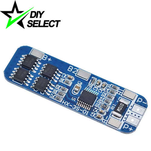 Battery 18650 Li-ion Protection Board 3S 12.6V 10A Blue **LOCAL STOCK**
