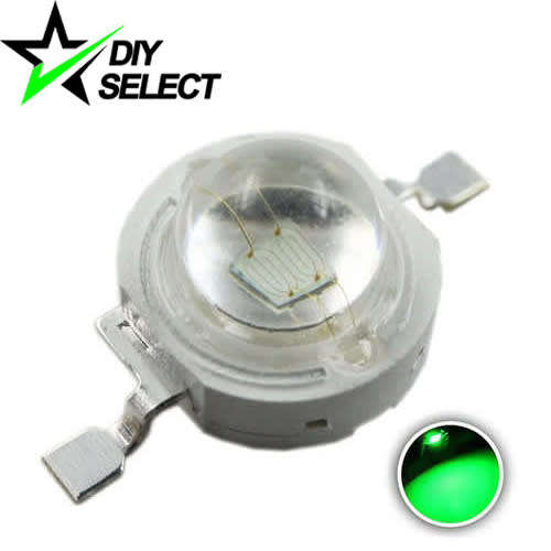3W Led Green 520-530nm 3-3.6V 600mA **LOCAL STOCK**
