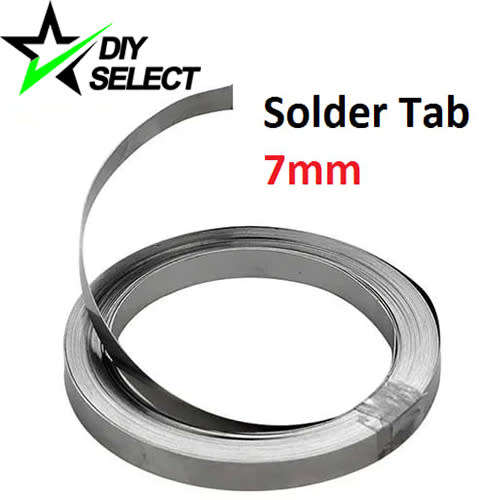 Battery 18650 Nickel Strip Tab 7mm x 0.1mm (1 meter) **LOCAL STOCK**