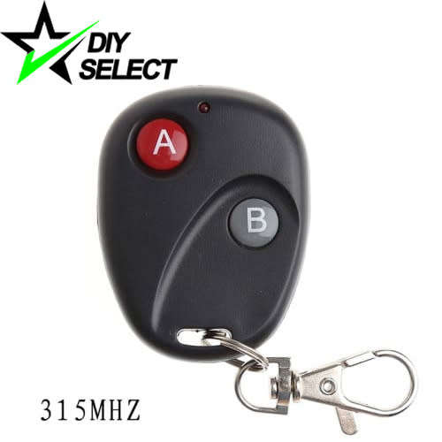 Remote Control - 2 Button Black 315MHZ **LOCAL STOCK**