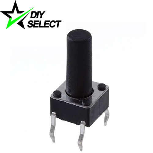 Switch Tactile Micro Momentary Square 6x6x13mm **LOCAL STOCK**