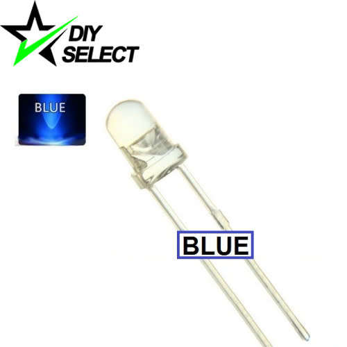 5mm Led Clear Blue **LOCAL STOCK**