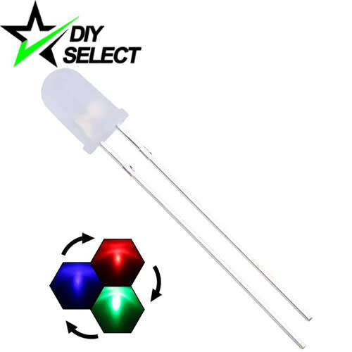 5mm Led RGB Diffused Slow Fading (Red Green Blue Yellow Pink White) **LOCAL STOCK**