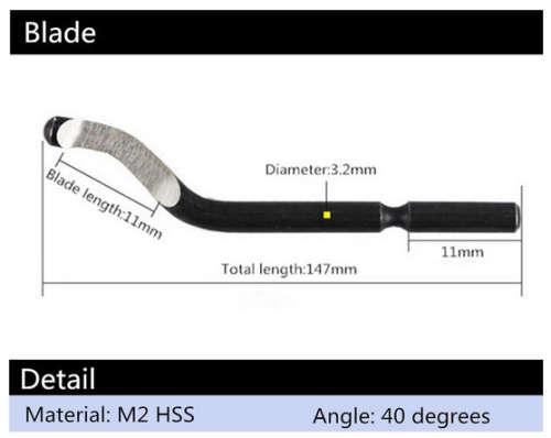 Deburring Blade BS1010 **LOCAL STOCK**