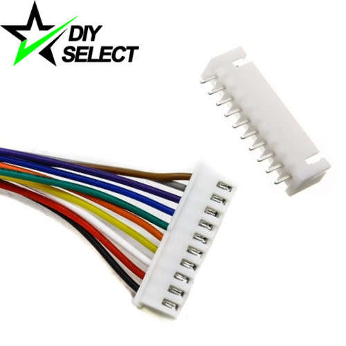 Connector JST XH 10Pin 2.54mm Male + Female Set 150mm Wire **LOCAL STOCK**