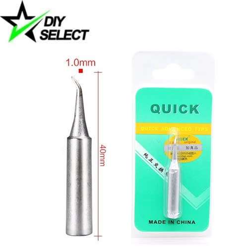 Solder Iron Tip Original Quick - IS (Bent Sharp Point 1mm) **LOCAL STOCK**