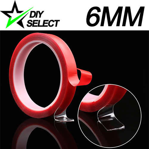 Double Sided Tape 6mm Wide Clear (3 Meter Roll) **LOCAL STOCK**