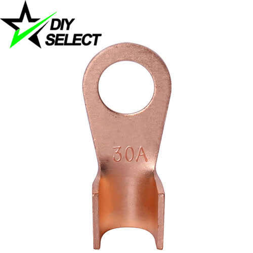 Battery Terminal Lug 6mm Copper 30A (1pc) **LOCAL STOCK**