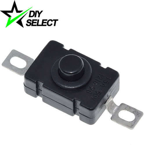 Switch Push Button Latching Rectangular 18x12mm **LOCAL STOCK**