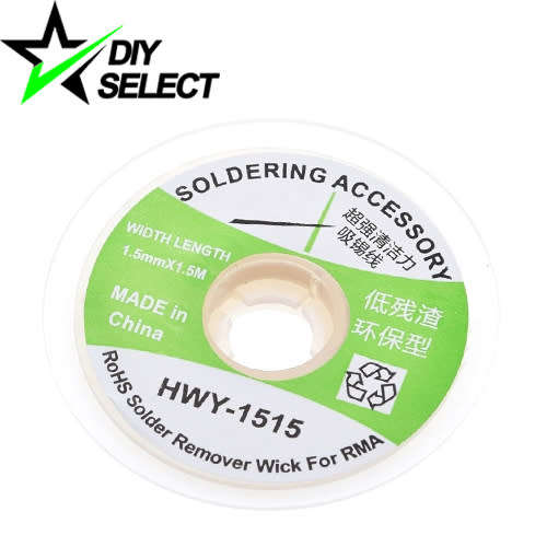 Desolder Desoldering Wick Braided 1.5mm 1.5M **LOCAL STOCK**