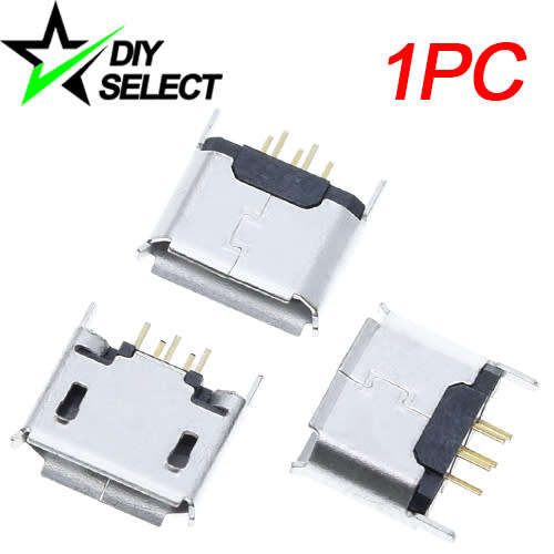 Connector Micro USB Female Type 5 **LOCAL STOCK**