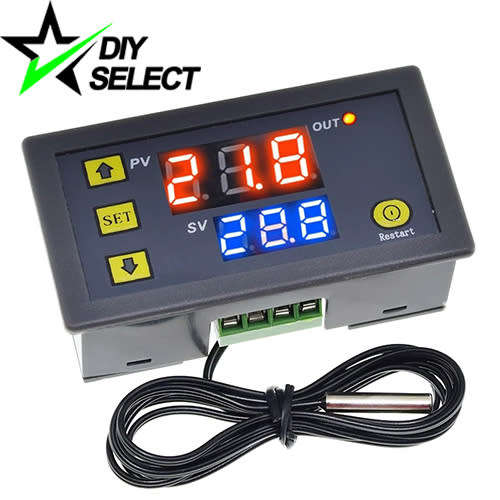 Temperature Controller Thermostat Thermometer Digital 220V AC 10A Probe W3230 **LOCAL STOCK**
