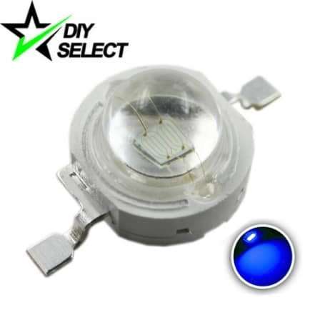 3W Led Pure Blue 470-475nm 3-3.6V 600mA **LOCAL STOCK**