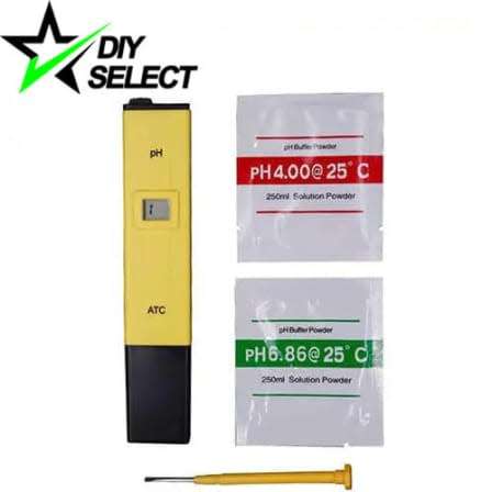 PH Meter Tester Digital ATC + Buffer Powder **LOCAL STOCK**