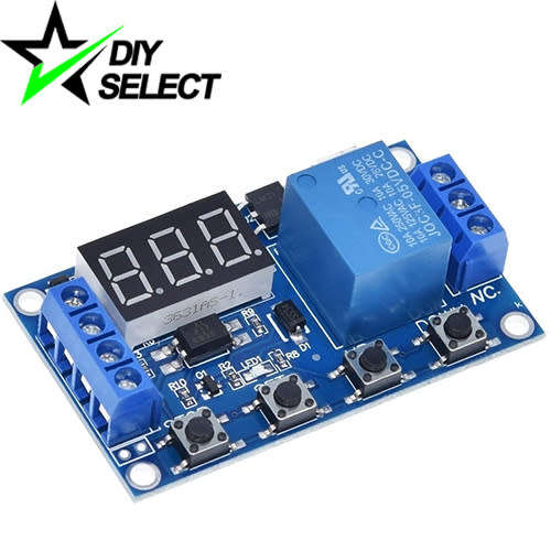 Time Controller Delay Cycle Trigger Timer 6-30V + Micro USB 0s-999min Relay **LOCAL STOCK**