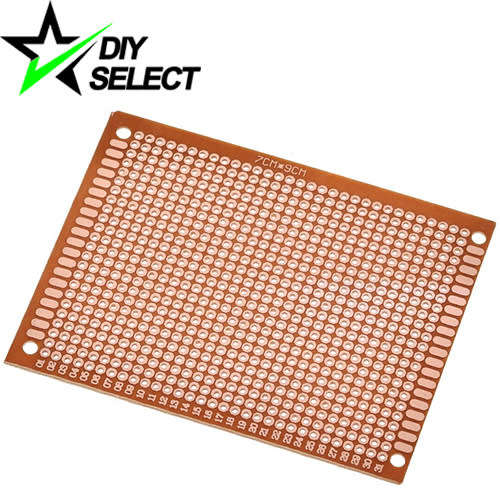PCB Printed Circuit Solder Board Prototype Brown 90x70mm One Sided **LOCAL STOCK**