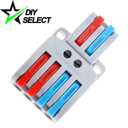 Wire Connector Wago Lever Splitter 2Pin to 4Pin with Mount Holes **LOCAL STOCK**