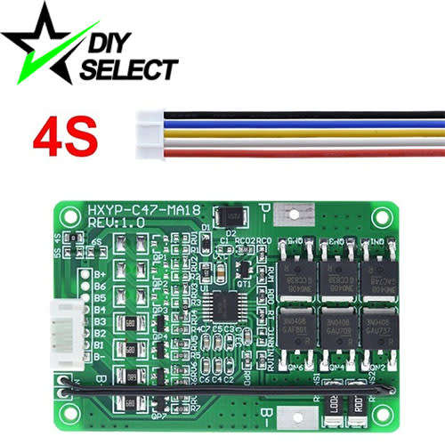 Battery 18650 Li-ion Protection, Balance and Temperature Board 4s 20A **LOCAL STOCK**