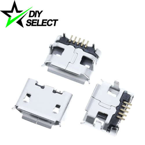 Connector Micro USB Female Type 6 **LOCAL STOCK**