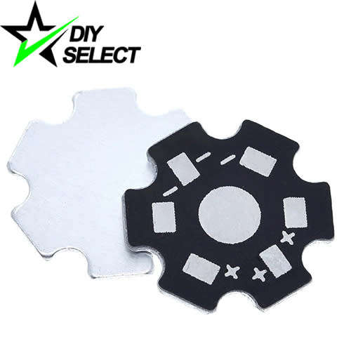 20mm Base Plate 1.5mm Black for 1W, 3W or 5W Leds **LOCAL STOCK**