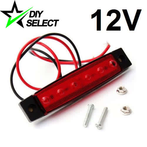 Led Side Marker for Truck / Car 12V Red **LOCAL STOCK**