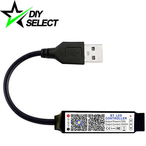 Controller RGB Mini Bluetooth 5V DC with USB Connector **LOCAL STOCK**