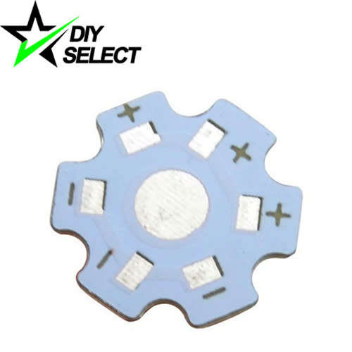 20mm Base Plate 1.5mm White for 1W, 3W or 5W Leds **LOCAL STOCK**