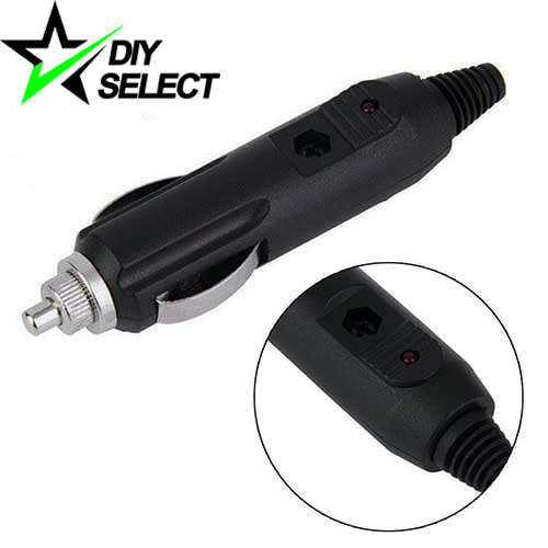 Car Cigarette Power Socket 12V Male Red Led with Fuse **LOCAL STOCK**