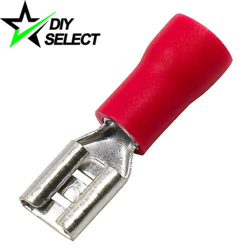 Connector Crimp Spade Wire Terminal 5.6mm Red **LOCAL STOCK**