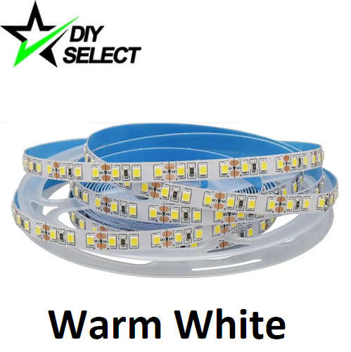 Led Strip 12V Warm White 2835 Non-Waterproof 120 Led p/mtr **LOCAL STOCK**